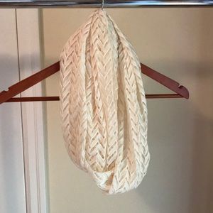Lace chevron pattern Infinity scarf